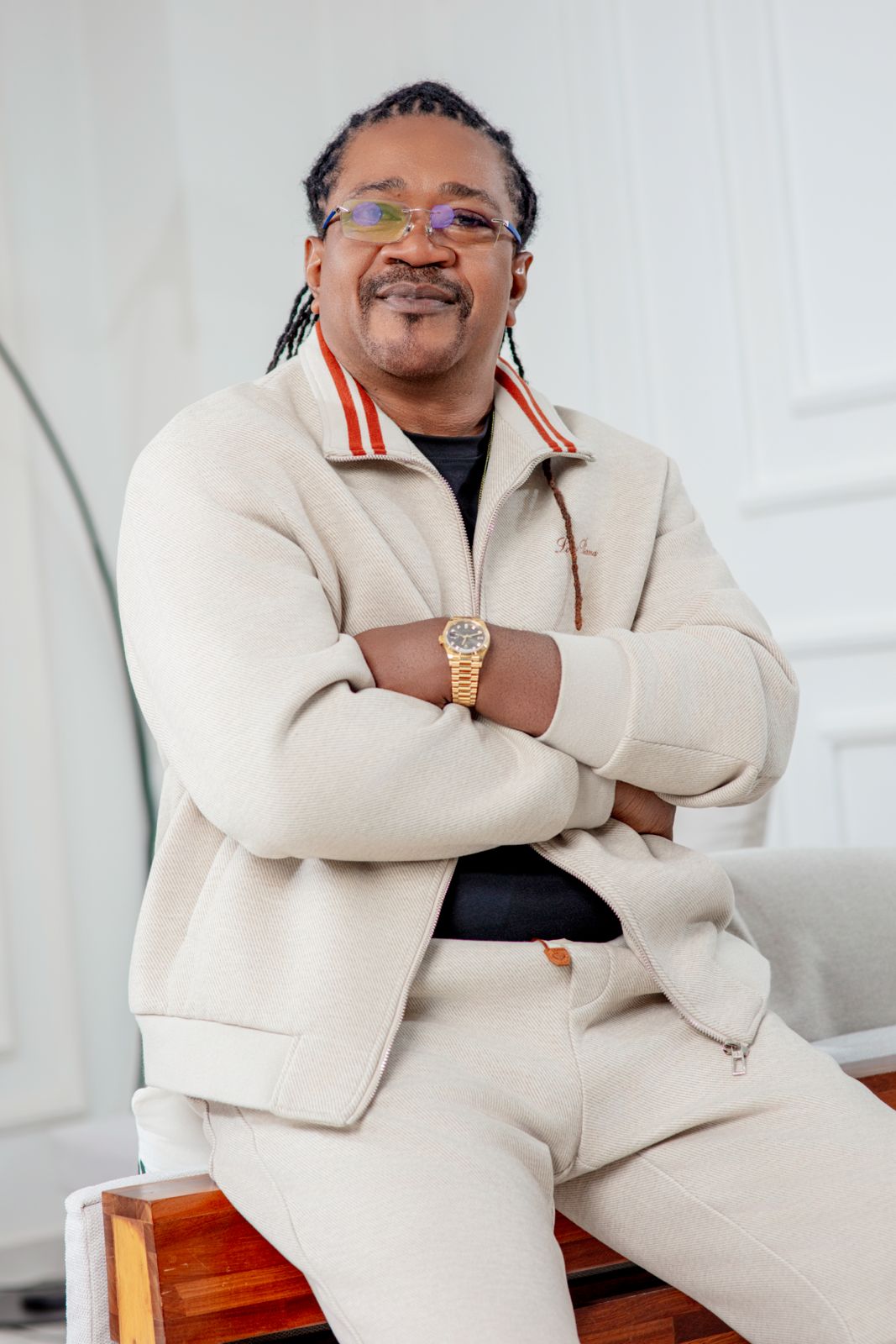 Portrait officiel — costume bleu